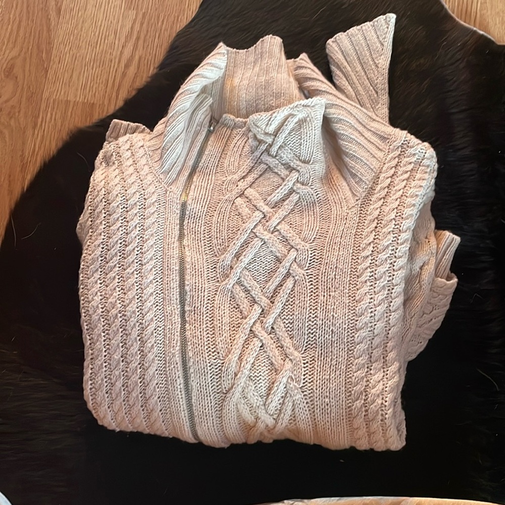 BCBG Zip Sweater